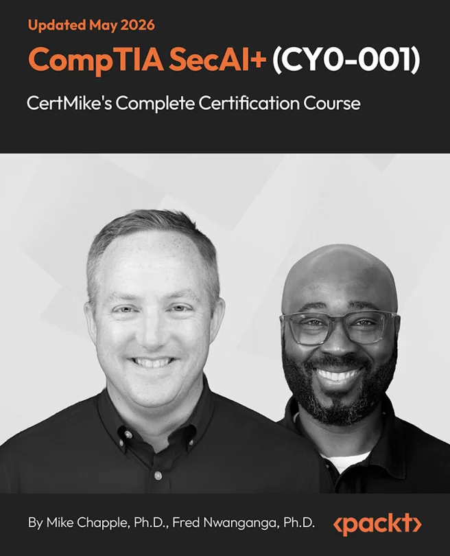 Cover image for CompTIA SecAI+ (CY0-001) CertMike's Complete Certification Course
