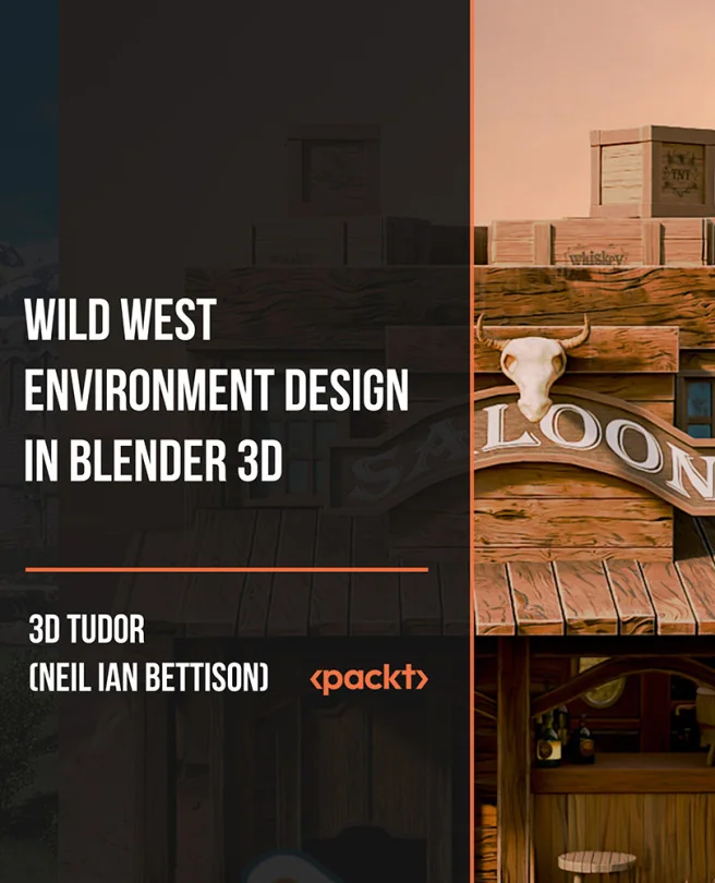 Cover image for Wild West Environment Design in Blender 3D