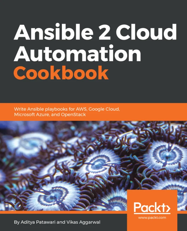 Cover image for Ansible 2 Cloud Automation Cookbook