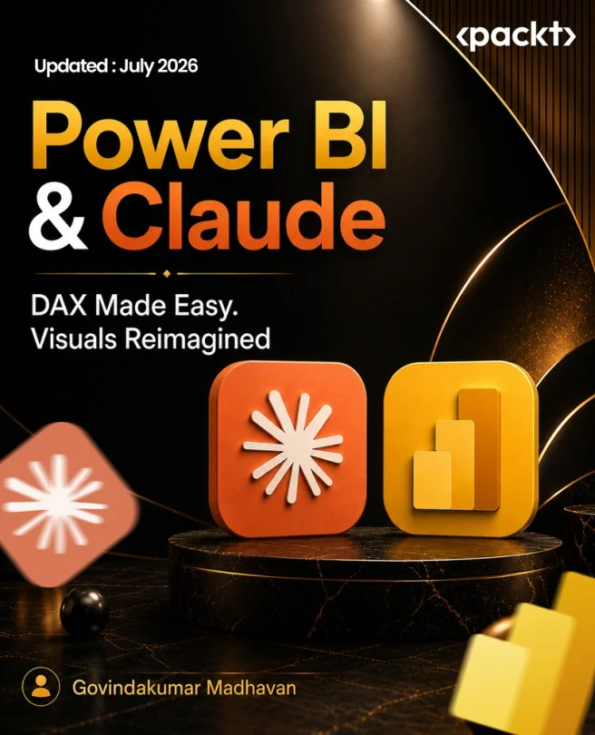 Cover image for Power BI and Claude - DAX Made Easy. Visuals Reimagined