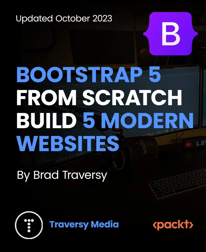 Cover image for Bootstrap 5 From Scratch - Build 5 Modern Websites