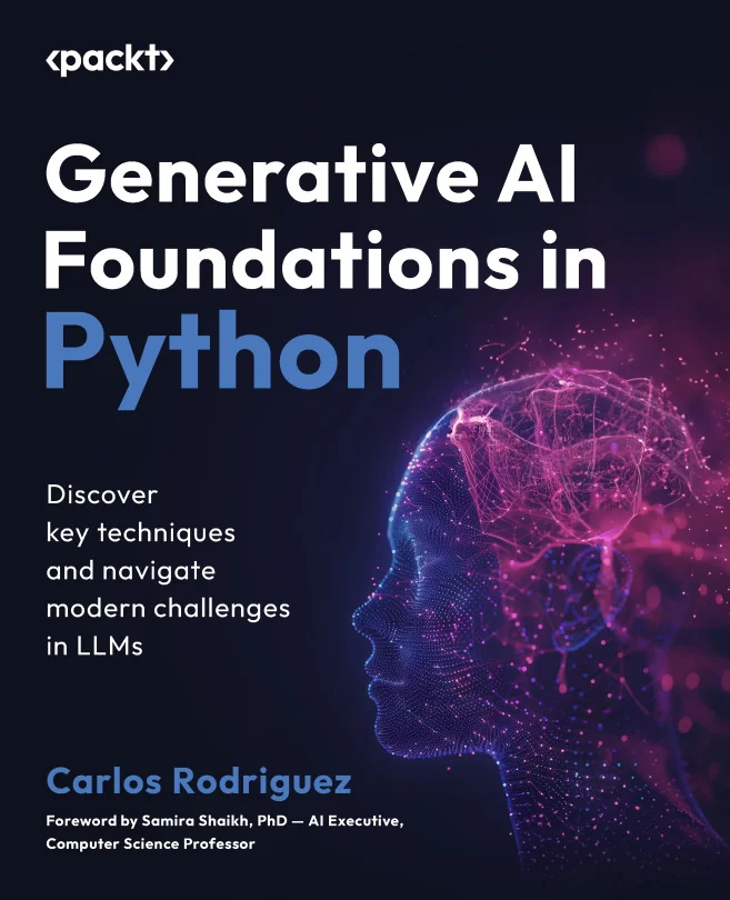 Cover image for Generative AI Foundations in Python