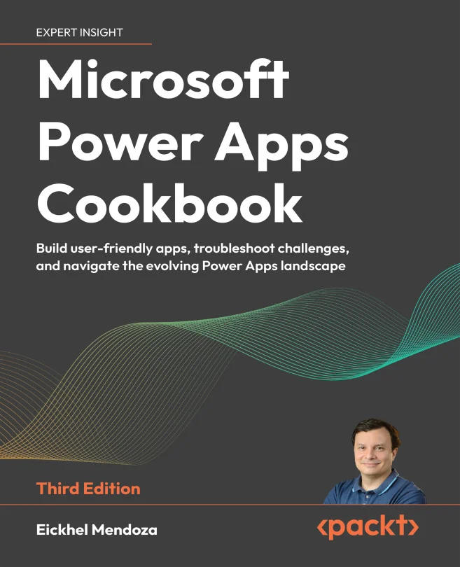 Cover image for Microsoft Power Apps Cookbook