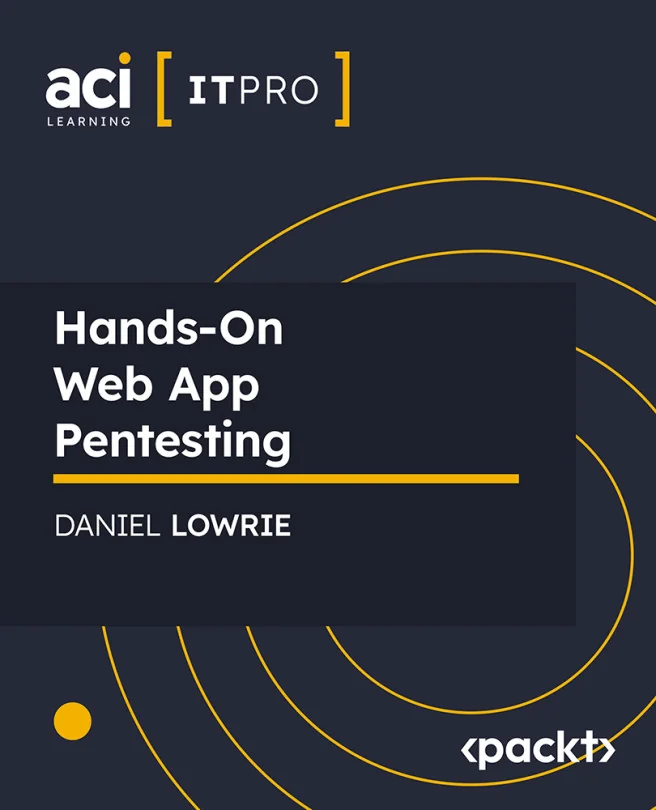 Cover image for Hands-On Web App Pentesting