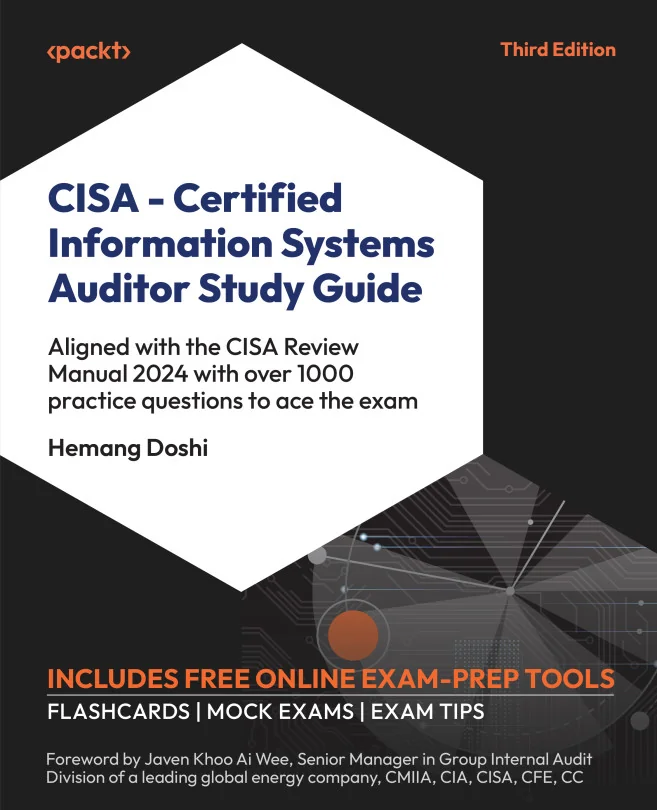 Cover image for CISA – Certified Information Systems Auditor Study Guide