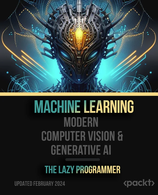 Cover image for Machine Learning – Modern Computer Vision & Generative AI