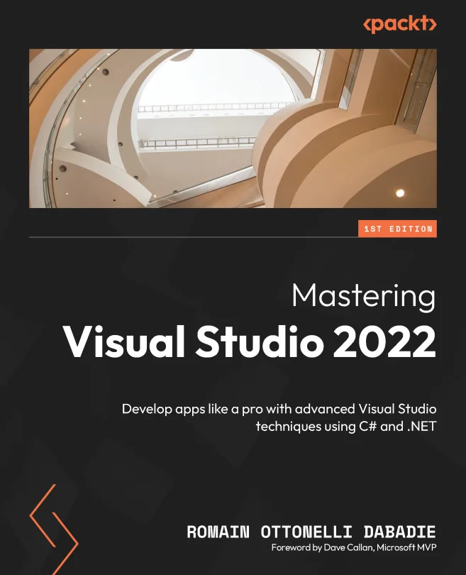 Cover image for Mastering Visual Studio 2022