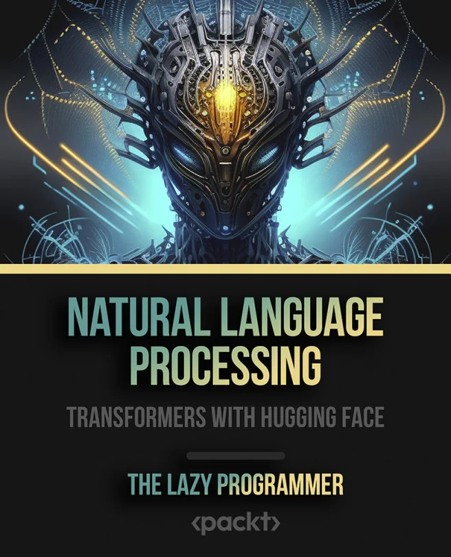 Cover image for Natural Language Processing - Transformers with Hugging Face