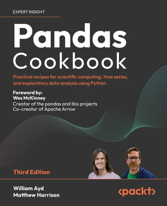 Cover image for Pandas Cookbook