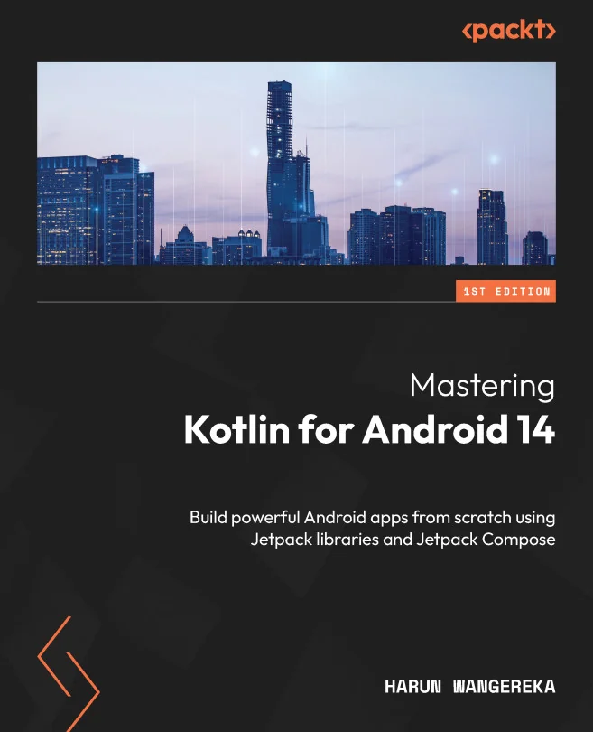 Cover image for Mastering Kotlin for Android 14