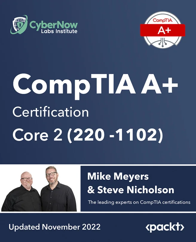 Cover image for CompTIA A+ Certification Core 2 (220-1102)