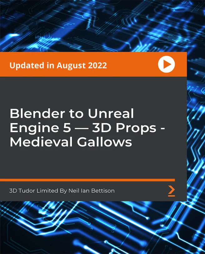 Cover image for Blender to Unreal Engine 5 — 3D Props - Medieval Gallows