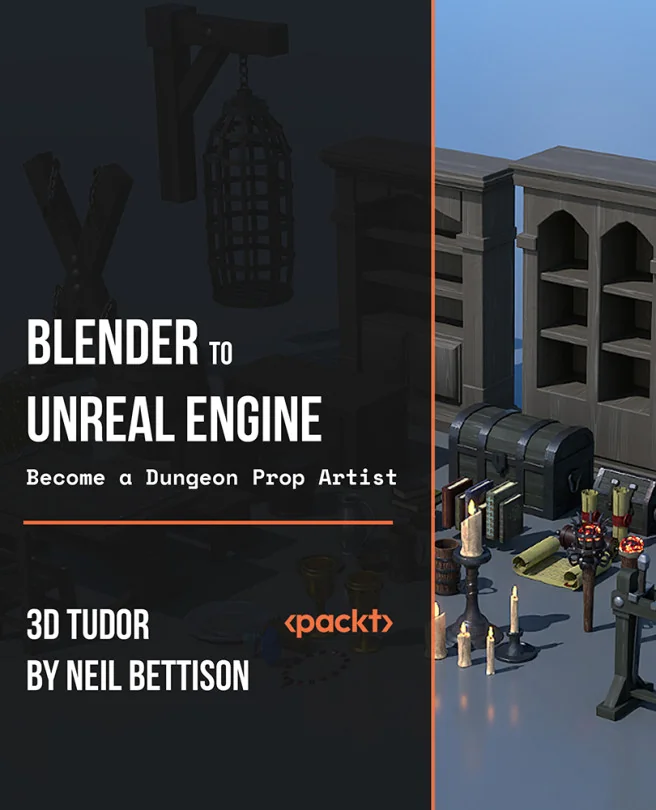 Cover image for Blender to Unreal Engine - Become a Dungeon Prop Artist