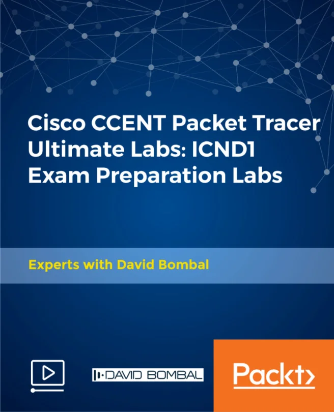 Cover image for Cisco CCENT Packet Tracer Ultimate Labs: ICND1 Exam Preparation Labs