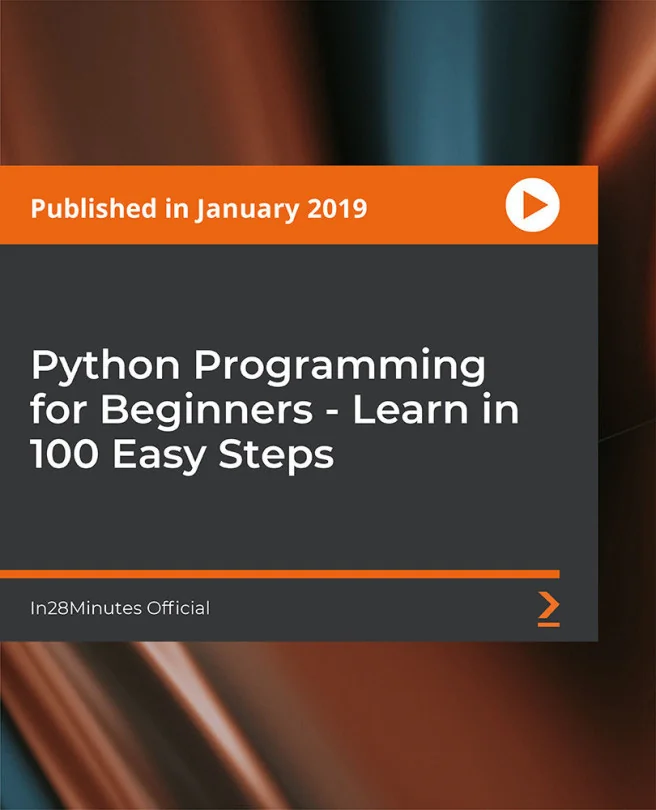 Cover image for Python Programming for Beginners - Learn in 100 Easy Steps