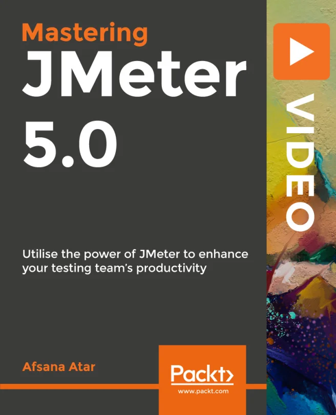 Cover image for Mastering JMeter 5.0