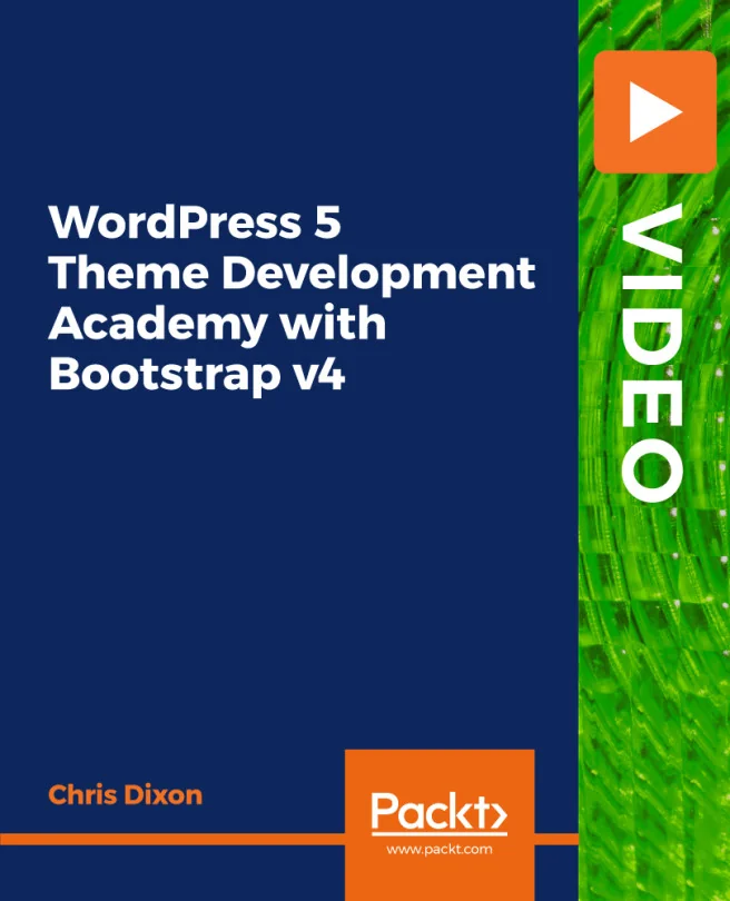 Cover image for WordPress 5 Theme Development Academy with Bootstrap v4