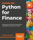 Cover image for Hands-On Python for Finance