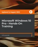 Cover image for Microsoft Windows 10 Pro - Hands-On Training