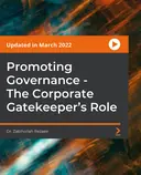 Cover image for Promoting Governance - The Corporate Gatekeeper's Role