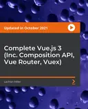 Cover image for Complete Vue.js 3 (Inc. Composition API, Vue Router, Vuex)