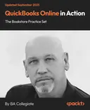 Cover image for QuickBooks Online in Action - The Bookstore Practice Set