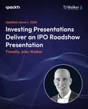 Cover image for Investing Presentations-Deliver an IPO Roadshow Presentation