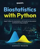 Cover image for Biostatistics with Python