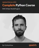 Cover image for Complete Python Course with 10 Real-World Projects